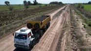 Avanzan las obras en el camino rural entre Villanueva y Ranchos