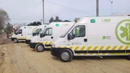 Municipios de la región reciben ambulancias para brindar servicio en las rutas