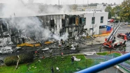 Un avión se estrelló contra un edificio en Milán: hay ocho muertos