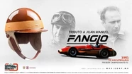 Le darán una réplica del casco de Fangio al ganador del GP de México de F1
