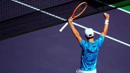 Diego Schwartzman clasificó a los cuartos de final en Indian Wells