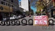 Protesta por irregularidades en la ART: "Se están cagando en nuestra salud"