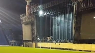 Vélez recibirá a Banfield con el escenario armado en una de sus tribunas (Foto: Twitter @alannmusic)