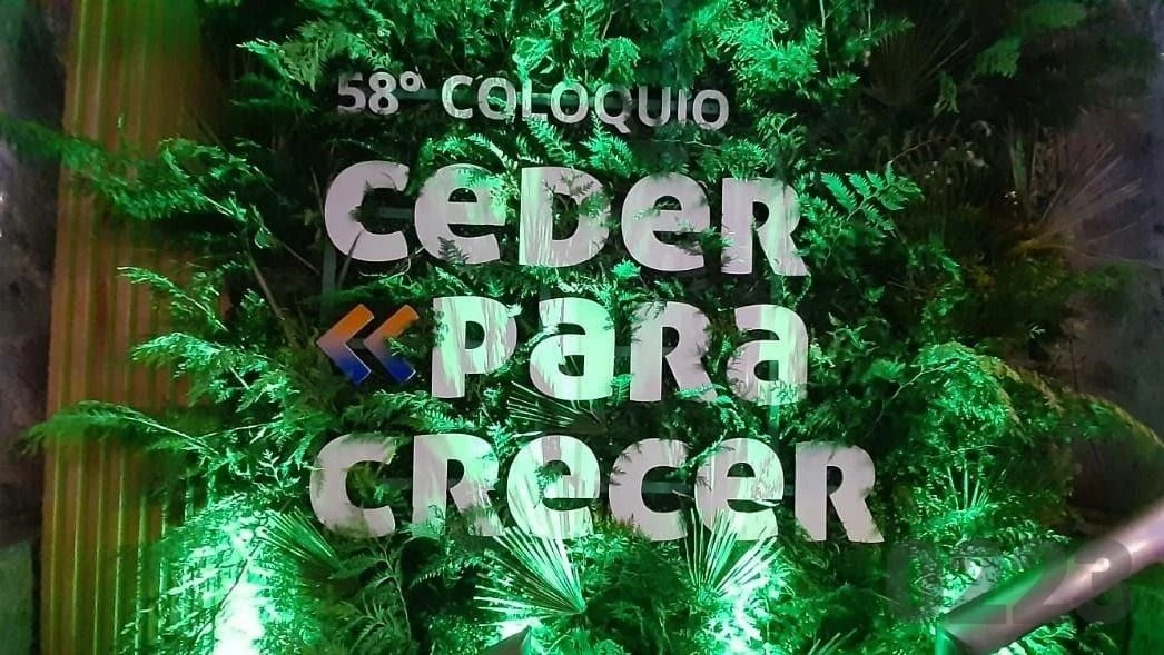 "Ceder para crecer", fue el slogan del 58º Coloquio de Idea. Foto: 0223.