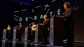 Con picantes cruces, chicanas y algunas propuestas, se terminó el primer debate presidencial