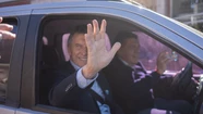 "Gracias por el apoyo", dijo Montenegro, tras la visita de Macri.