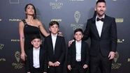 Balón de Oro 2023: el momento de la llegada de Messi y su familia y el desfile por la alfombra roja