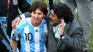 La dedicatoria de Messi a Maradona que emocionó a todos
