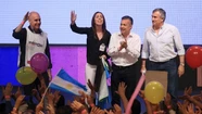 Gerardo Morales salió al escenario y confirmó la victoria de Macri