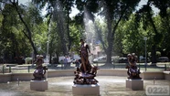 Después de una importante renovación, el jueves se inaugurará la histórica fuente de Plaza Rocha 