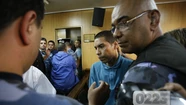 Matías Farías siguió la audiencia de alegatos por videoconferencia. Foto: archivo 0223