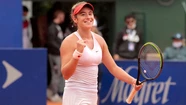 Argentina Open: la marplatense Solana Sierra debutó con su primer triunfo WTA