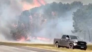 Más de 40 hectáreas afectadas en Pinamar por un incendio forestal