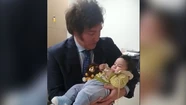 Una mujer le puso Milei de nombre a su bebé en honor al diputado liberal