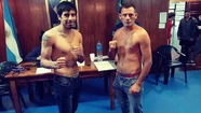 Facundo Rojas y Miguel Ángel Núñez superaron el pesaje. 