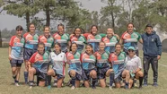 Las chicas del seleccionado femenino que jugaron un partido histórico para la URMDP. (Fotos: Nay Charo)