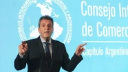 Sergio Massa participó de un encuentro organizado por el Consejo Interamericano de Comercio y Producción.