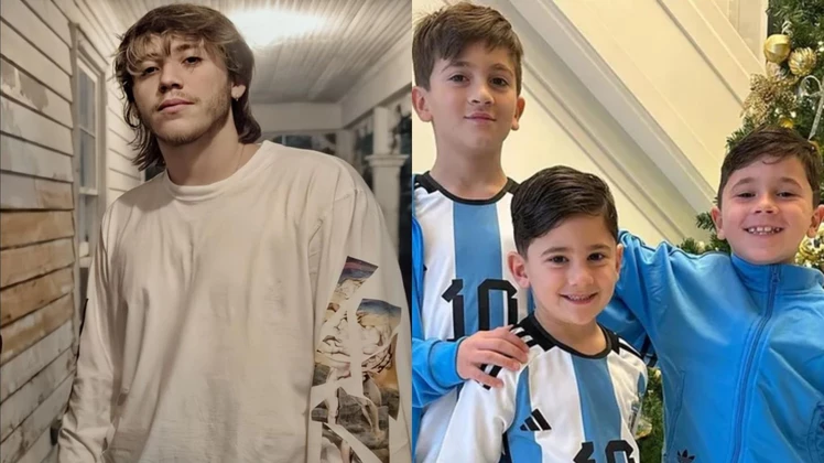 La incre ble predicci n de Paulo Londra y los hijos de Messi en el