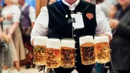 Un grupo de alemanes bebió más de 1.200 cervezas en 3 horas
