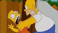 "Los tiempos han cambiado": Homero dijo en un capítulo que no estrangulará más a Bart