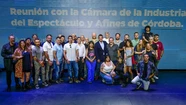 Sergio Massa destacó la industria cultural de Córdoba ante productores de espectáculos