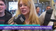 La amenaza de Lilia Lemoine a una periodista de la TV Pública