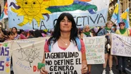Gabriela Mansilla, mamá de Luana, la primera niña trans en obtener el DNI con la identidad autopercibida. Foto: Agencia Presentes.