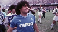 "Inmortal": el Nápoli recordó a Maradona a tres años de su muerte