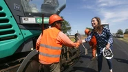 Vidal recorrió las obras de repavimentación de ruta 29 y confirmó que en 10 días quedarán inauguradas