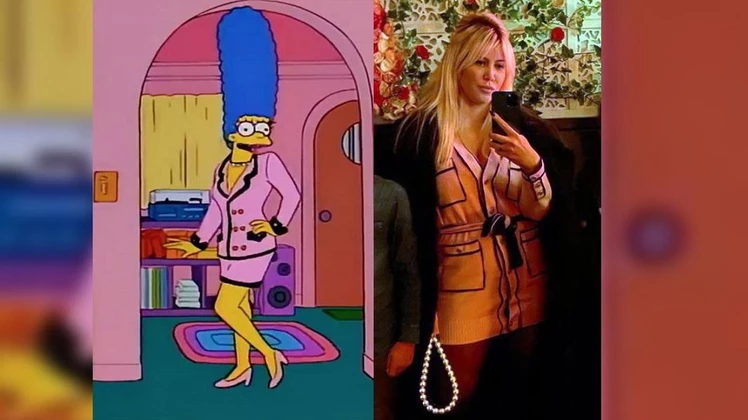 Wanda quiso sorprender con su vestido Channel y se convirtió en meme | 0223 Wanda quiso sorprender con su vestido Channel y se convirtió en meme | 0223