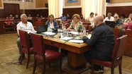 El secretario González expuso el Presupuesto 2023 en el Concejo Deliberante. Foto: Prensa FdT