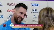 La frase de una periodista que emocionó a Messi y se hizo viral