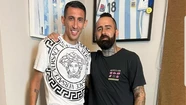El tremendo tatuaje de Di María, el primero en tener la Copa del Mundo en su piel