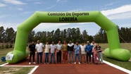 Inauguran en Lobería una nueva pista de atletismo