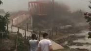 Impactante alud en Catamarca arrasó con un puente y aisló a una localidad