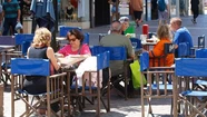 Los cafés y restaurantes sufrieron una baja del 20% en promedio respecto de la temporada 2023. Foto ilustrativa: 0223.
