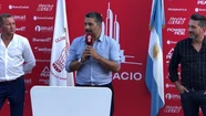 El presidente de Huracán "cruzó" a Boca por anunciar a Martínez