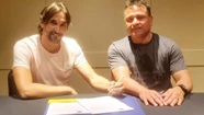 Diego Martínez firmó un contrato por dos años con Boca