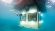 No apto para la Costa Atlántica: una habitación debajo del mar