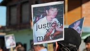Manifestación a dos meses del crimen de Martín Campos