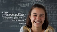 Iara, una estudiante que hace política